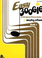 WESLEY SCHAUM - Easy BOOGIE - Book I, Gebruikt, Ophalen of Verzenden, Artiest of Componist, Piano
