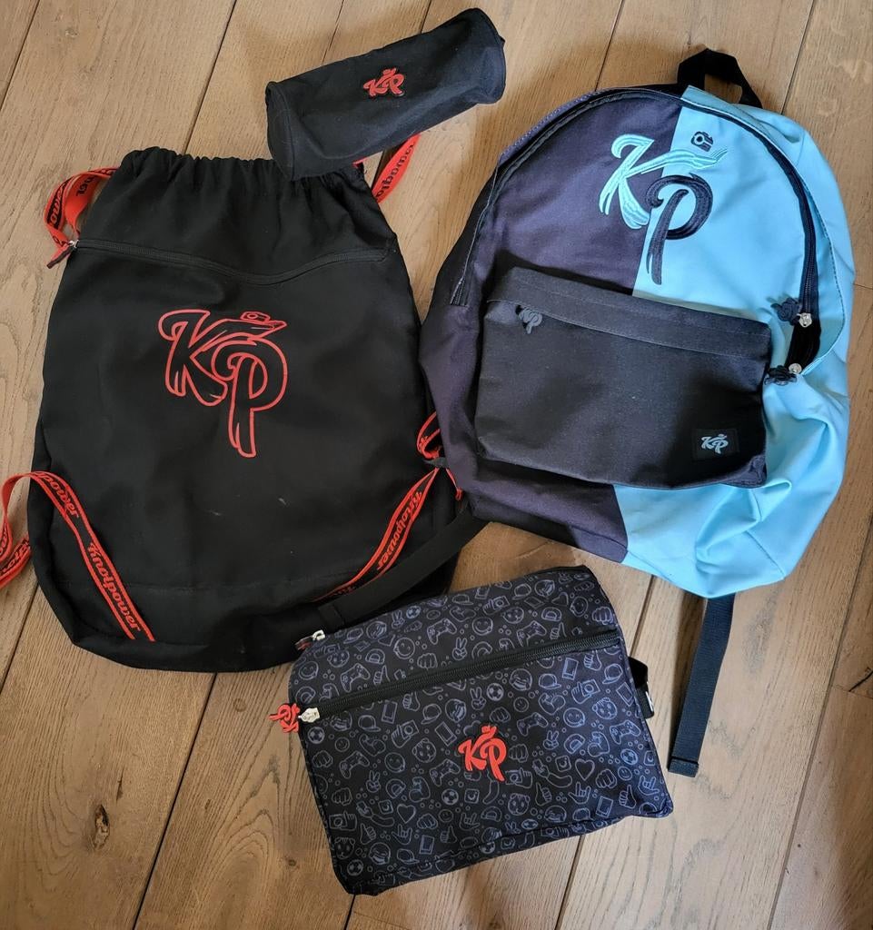 KnolPower - rugzak, gymtas, etui, toilettas - NIEUW & ZGAN, Rugtas, Zwart, Ophalen of Verzenden, Nieuw