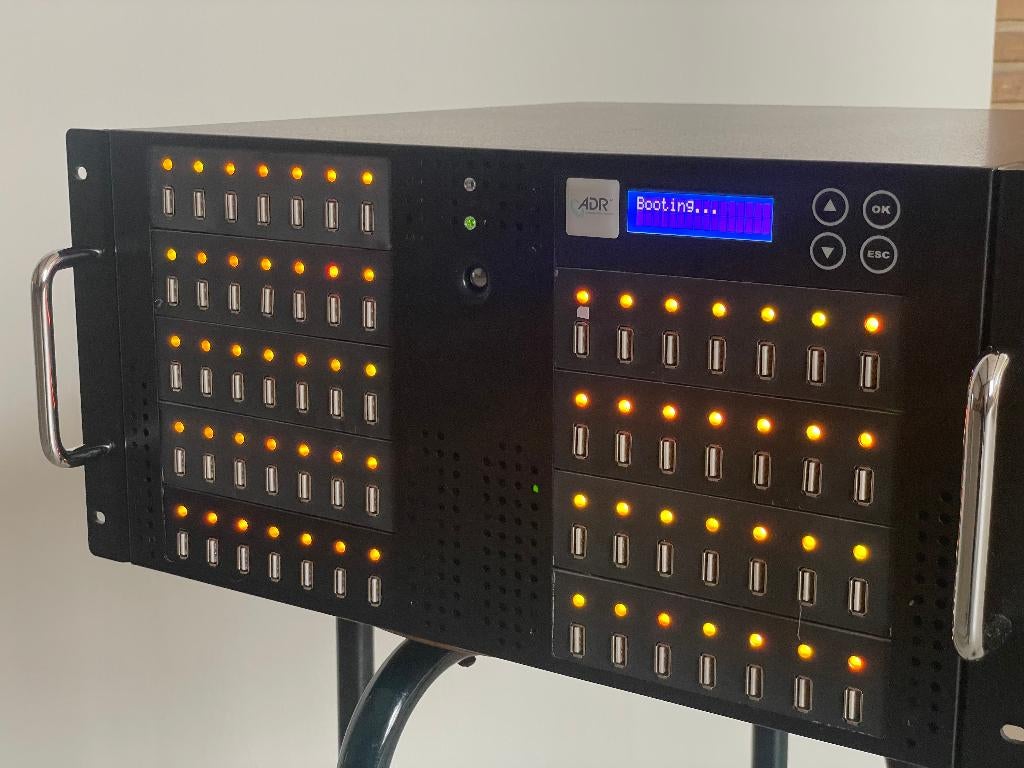 USB stick duplicator - ADRRACK1-62USB - kopieertoren, Ophalen, Nieuw, ADR AG, 2 TB of meer