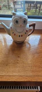 Porseleinen theepotje Uil, Ophalen of Verzenden