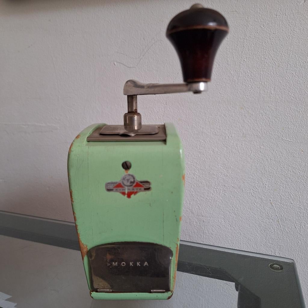 Prachtige Vintage KYM Mokka Koffiemolen Handmatig & Degelijk, Ophalen of Verzenden