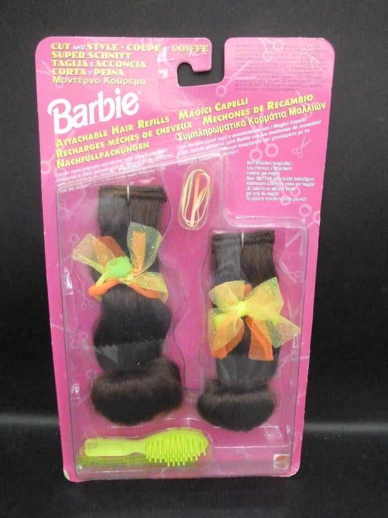 Mattel cut & Style hair refills 1994 Barbie, Ophalen of Verzenden, Nieuw, Accessoires
