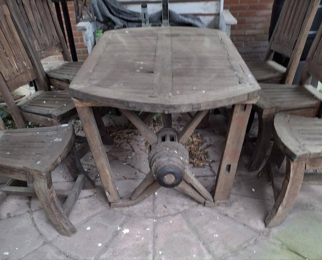 Tuinset te koop, Ophalen of Verzenden, Gebruikt