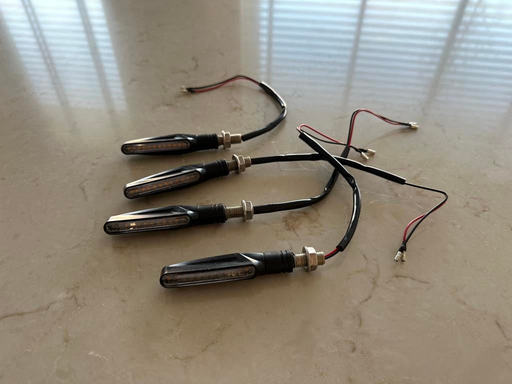 Brommer knipperlichten 12v led, Ophalen of Verzenden, Zo goed als nieuw, Overige typen