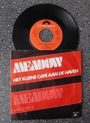Meadow - het kleine café aan de haven (vanaf € 2,00), Ophalen of Verzenden, Zo goed als nieuw, 7 inch, Levenslied of Smartlap