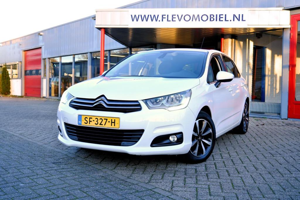 Citroen C4 1.6 BlueHDi Business Nav|1e Eig|DAB|Clima|LMV, Auto's, Citroën, Euro 6, 4 cilinders, Wit, Origineel Nederlands