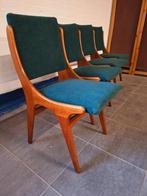 4 Louis van Teeffelen stoelen Webe midcentury., Huis en Inrichting, Stoelen, Ophalen, Overige kleuren