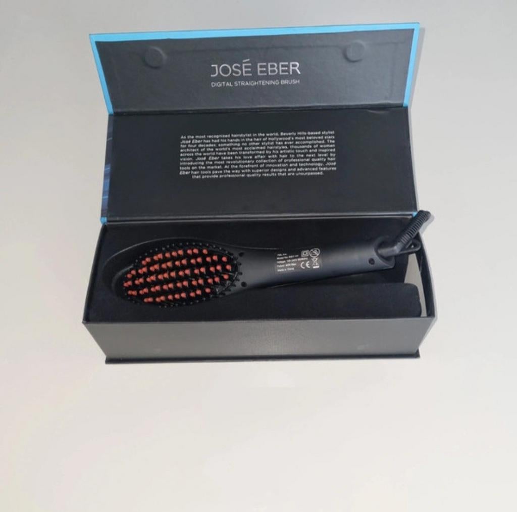 José eber digital straighttening brush, Sieraden, Tassen en Uiterlijk, Uiterlijk | Haarverzorging, Ophalen of Verzenden, Nieuw
