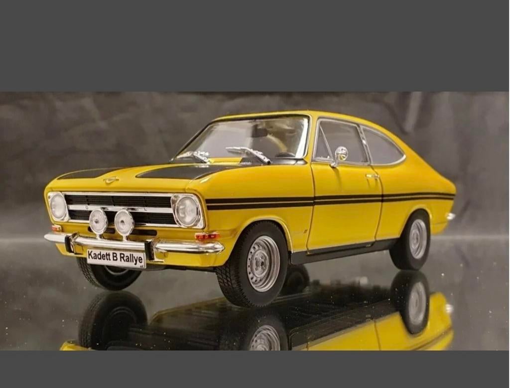 Opel B Kadett Coupe Rally 1985 Atlas Models 1:24, Ophalen of Verzenden, Nieuw, Auto, Overige merken