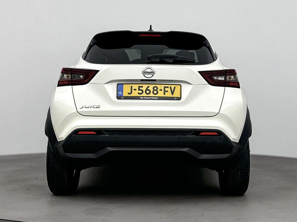 Nissan Juke 1.0 DIG-T N-Connecta | Apple Carplay & Android A, Auto's, Nissan, Voorwielaandrijving, Stof, Euro 6, Wit