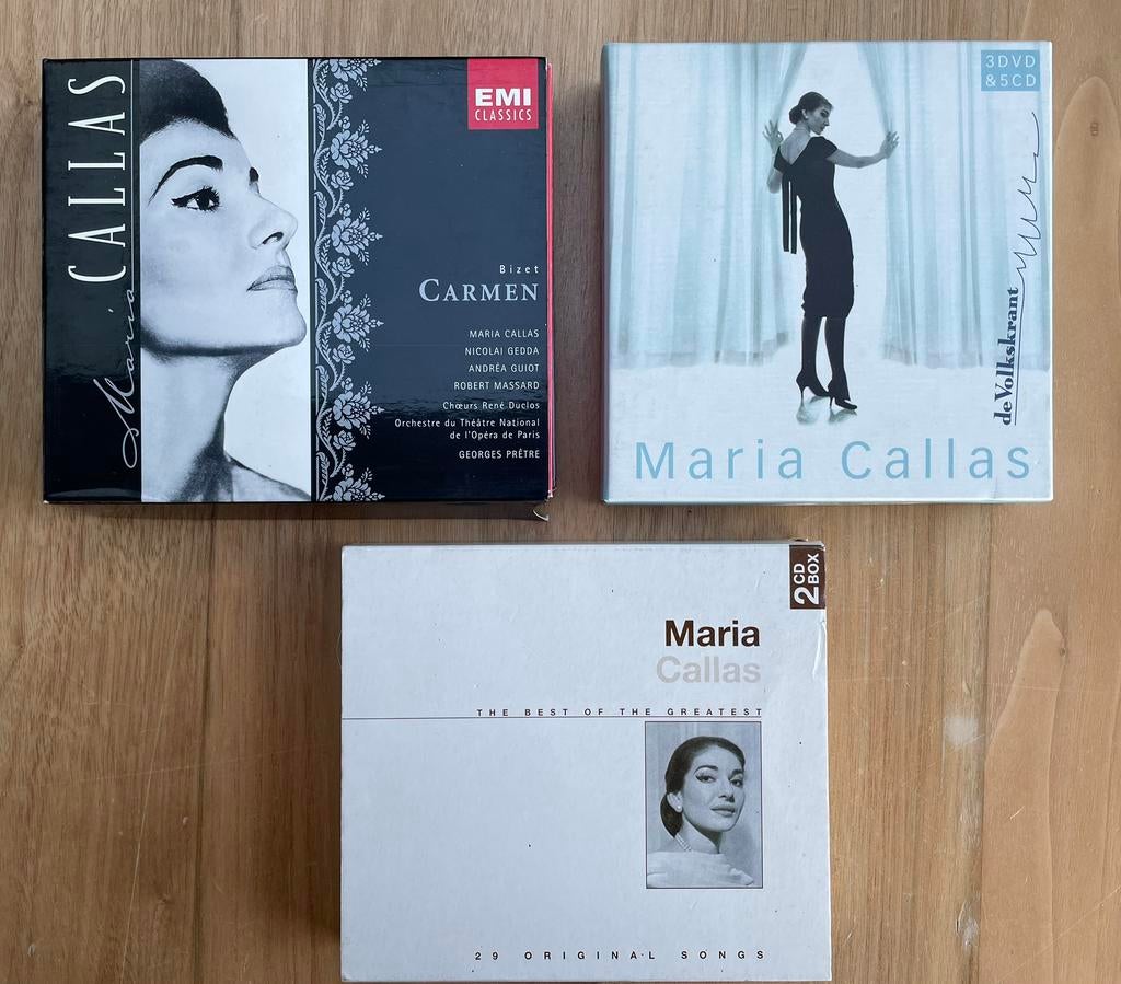Cd boxen van Maria Callas, Ophalen of Verzenden, Zo goed als nieuw, Classicisme, Boxset