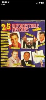 25 Unforgettable Memories Part V CD - Diverse Artiesten, Ophalen of Verzenden, Gebruikt, Pop