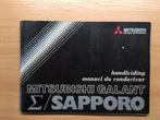 Handleiding/Instructieboekje   Mitsubishi Galant 1978  NL/FR, Ophalen of Verzenden