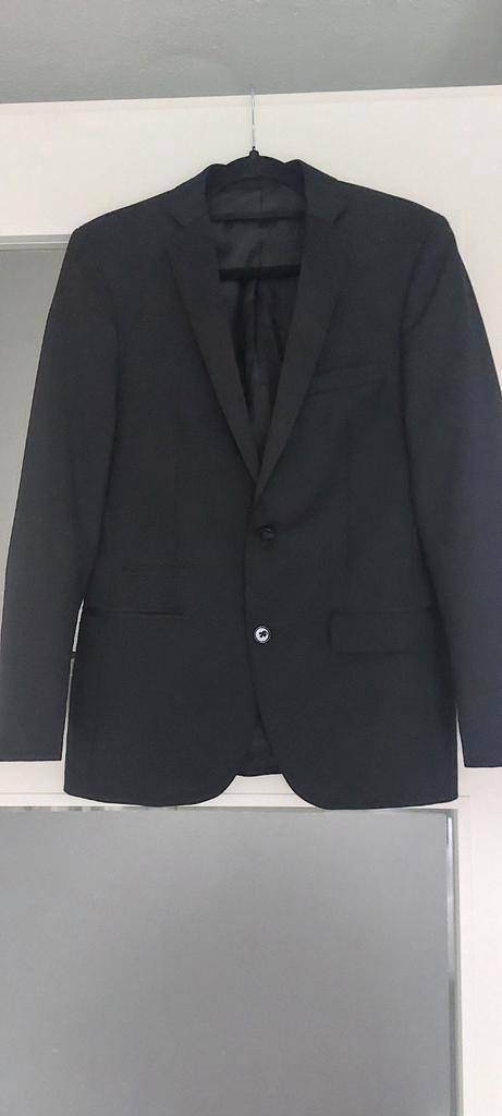 Zwart colbert maat 44 (S), Kleding | Heren, Kostuums en Colberts, Zo goed als nieuw, Maat 46 (S) of kleiner, Zwart, Ophalen of Verzenden