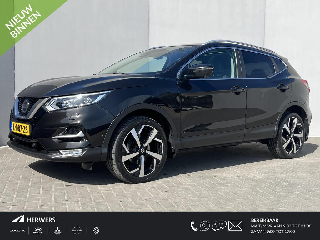 Nissan Qashqai 1.3 DIG-T Tekna / Dealer Onderhouden / Panora, Auto's, Nissan, Bedrijf, Te koop, Qashqai, 360° camera, ABS, Airbags