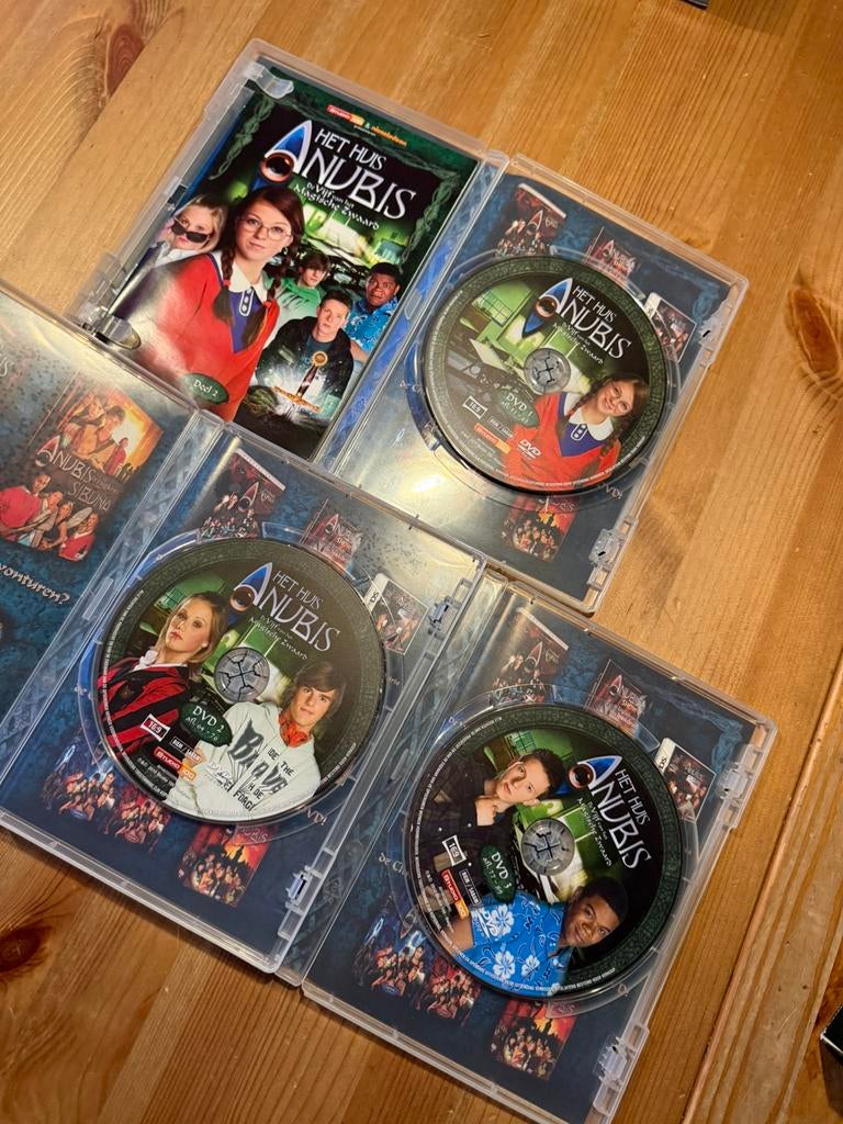 Het Huis Anubis de vijf van het magische zwaard DVD deel 2, Vanaf 6 jaar, Verzenden, Gebruikt, Boxset
