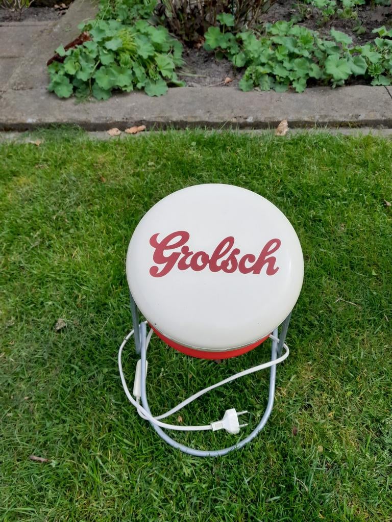 Grolsch lamp schemerlamp, Huis en Inrichting, Ophalen, Zo goed als nieuw, Minder dan 50 cm