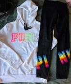 Victoria's Secret PINK set: hoodie (M) en legging (S), Kleding | Dames, Ophalen of Verzenden, Gedragen, Maat 36 (S)