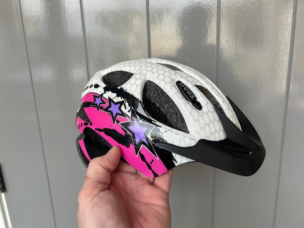 Roze Uvex Fietshelm Kind, Ophalen of Verzenden, Gebruikt, XS, Jongen of Meisje