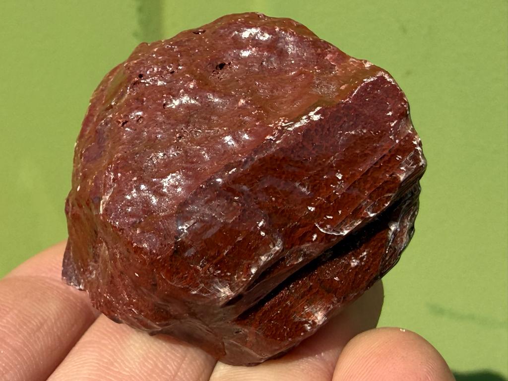 Rode calciet uit Mexico mineralen A, Verzamelen, Mineralen en Fossielen, Mineraal, Ophalen