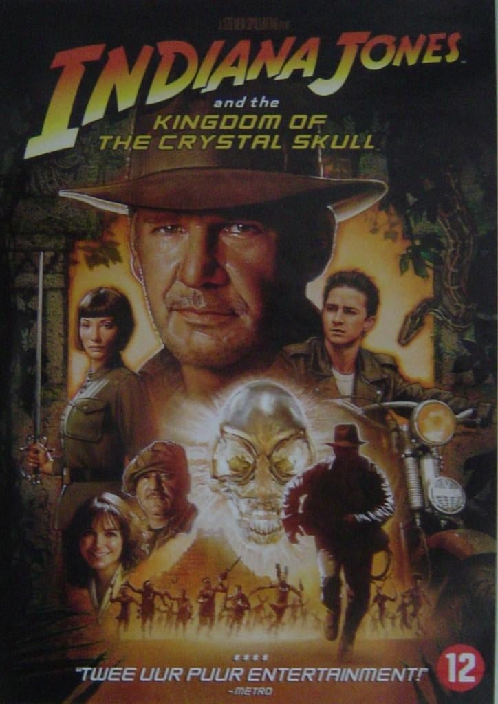 Indiana Jones and the Kingdom of the Crystal Skull, Vanaf 12 jaar, Ophalen, Zo goed als nieuw
