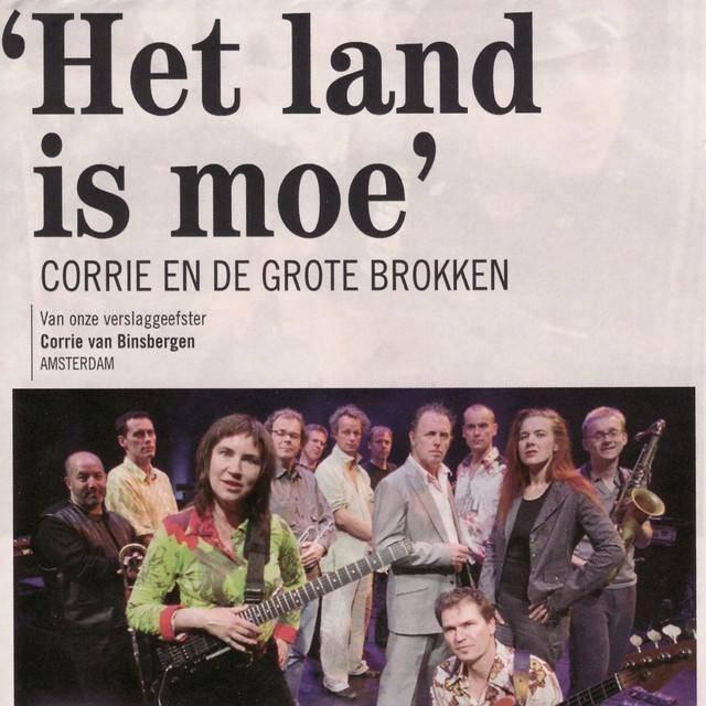 CD: Corrie En De Grote Brokken – Het Land Is Moe (ZGAN), Cd's en Dvd's, Cd's | Nederlandstalig, Zo goed als nieuw, Ophalen of Verzenden