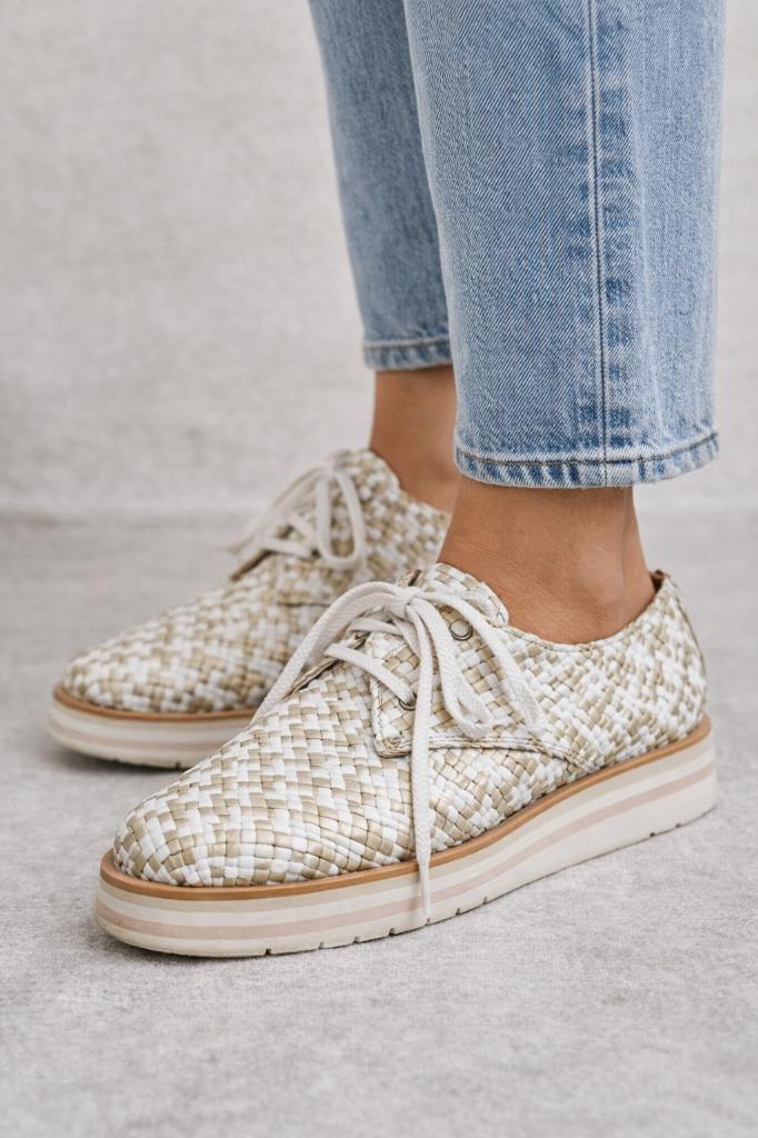 Pertini gevlochten leren schoenen maat 35, Kleding | Dames, Pertini, Overige kleuren, Overige typen, Ophalen of Verzenden