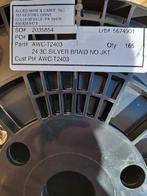 3-aderig Verzilverd Koper draad., Ophalen of Verzenden, Nieuw, 10 meter of meer, Overige kabels