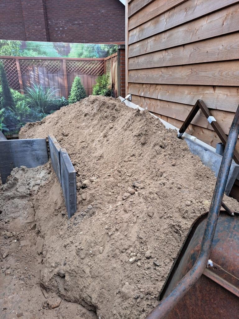 GRATIS 3 m³ vulzand, Tuin en Terras, Zand, Ophalen, Ophoogzand