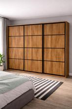 KLEDINGKAST MET TRANSPORT EN MONTAGE, Met deur(en), Nieuw, 200 cm of meer, Glas