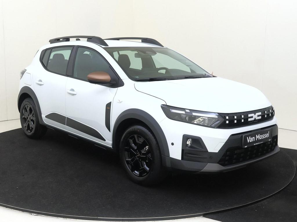 Dacia Sandero Stepway 1.0 TCe 110 extreme | Camera | Stoel/s, Auto's, Stof, Euro 6, 1070 kg, Wit