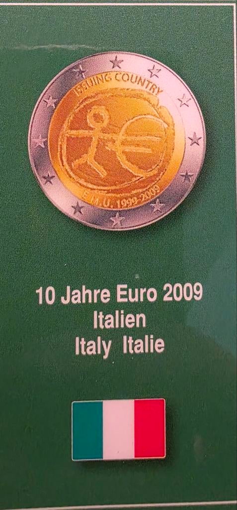 2 euro Italië 2009, Postzegels en Munten, Munten | Europa | Euromunten, Ophalen of Verzenden, Italië, 2 euro