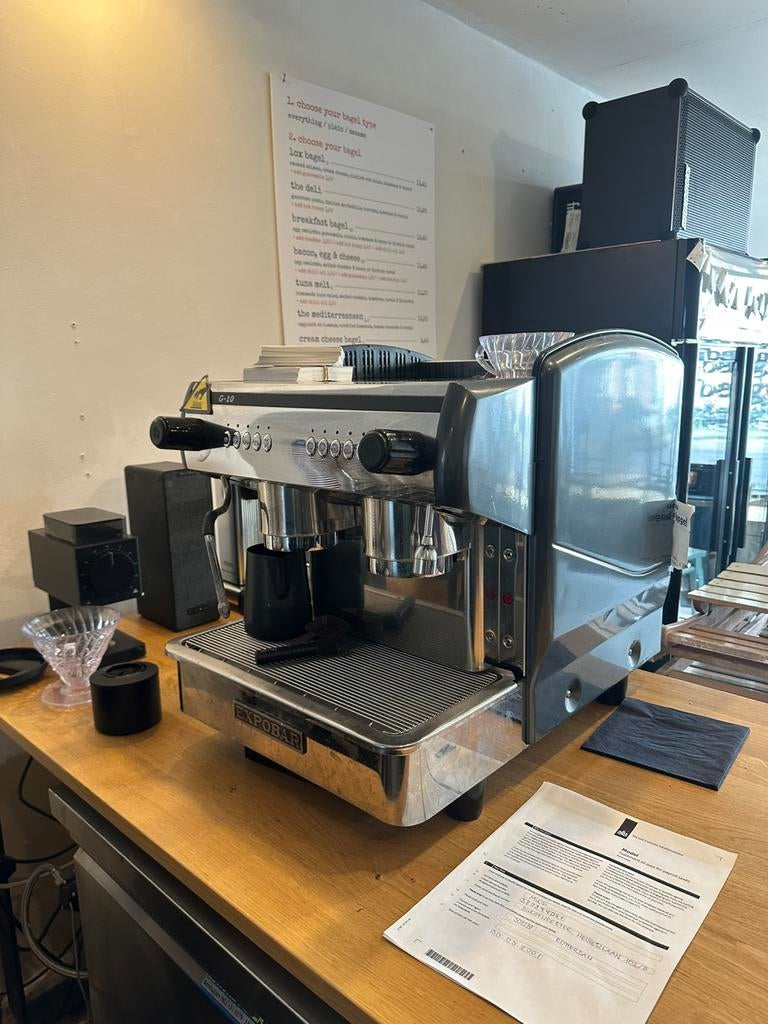 TOP Expobar G-10 | 2-groeps professionele espressomachine, Witgoed en Apparatuur, 10 kopjes of meer, Ophalen of Verzenden