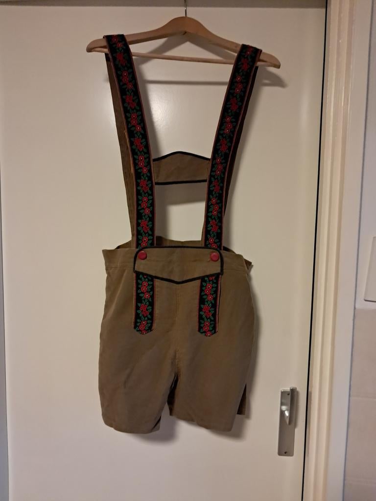 Handgemaakte Lederhose (per stuk), Ophalen of Verzenden, Zo goed als nieuw