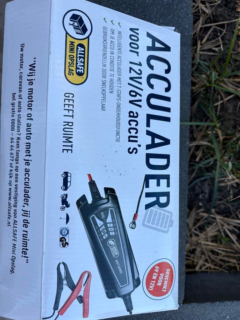 Allsafe druppellader 12V/6V voor caravan, camper, motor, Auto-onderdelen, Accu's en Toebehoren, Universele onderdelen, Gebruikt