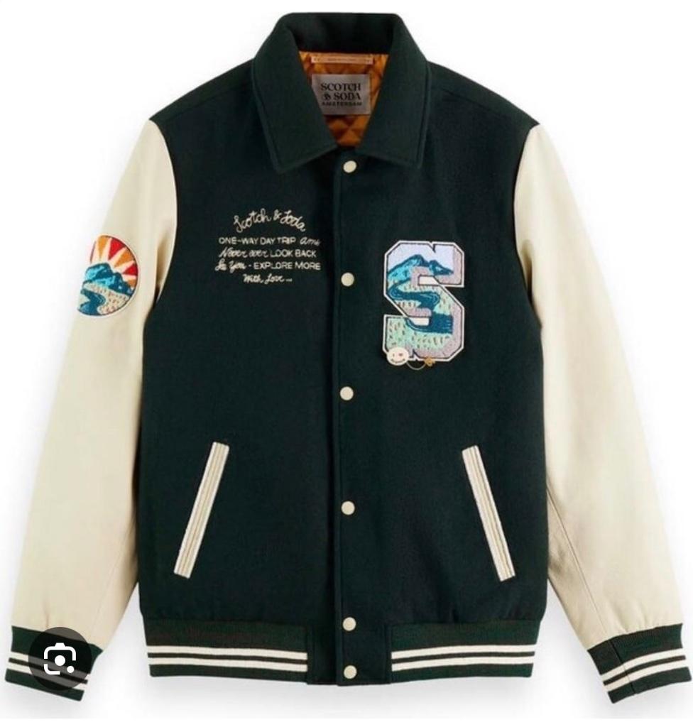 Baseball jacket, Kleding | Heren, Jassen | Zomer, Maat 52/54 (L), Nieuw, Ophalen of Verzenden, Scotch & Soda