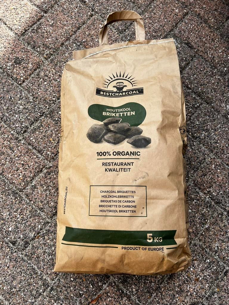 Briketten 5 kg zakken, Ophalen of Verzenden, Nieuw