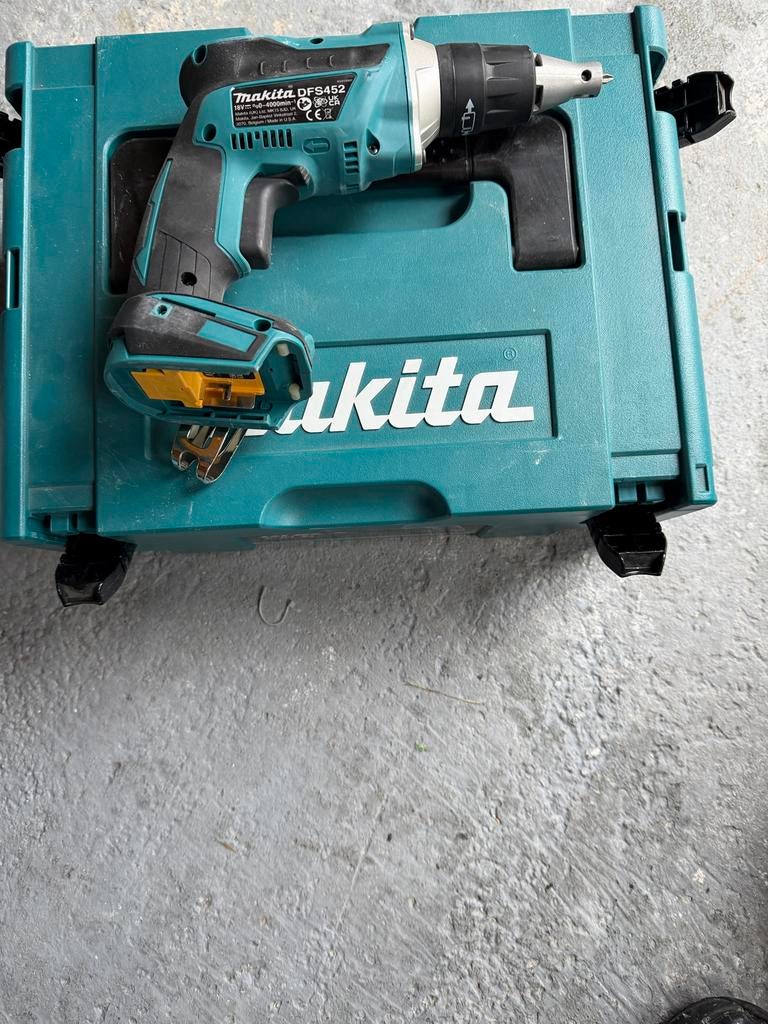 Makita gipsschroefmachine DFS452ZJ, Ophalen, Gebruikt, Boor- en Schroefmachine