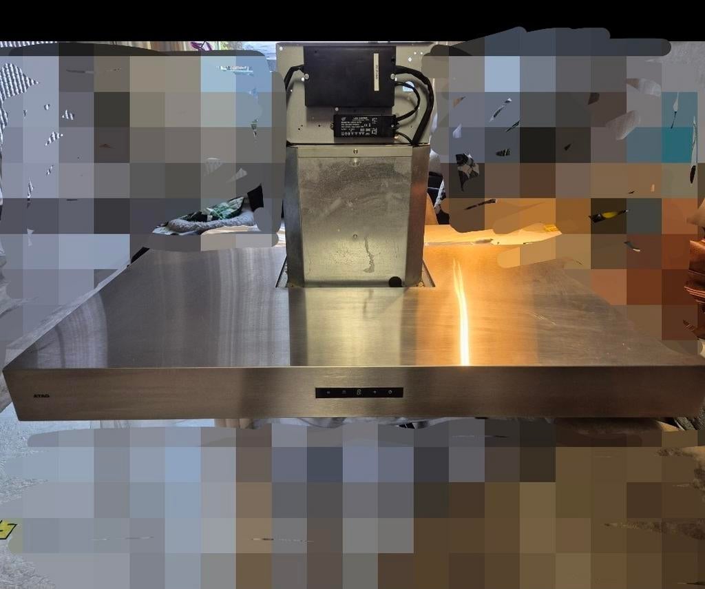 Atag afzuigkap 90x53x8, Ophalen, Zo goed als nieuw, Vrijstaand, Onderbouw afzuigkap