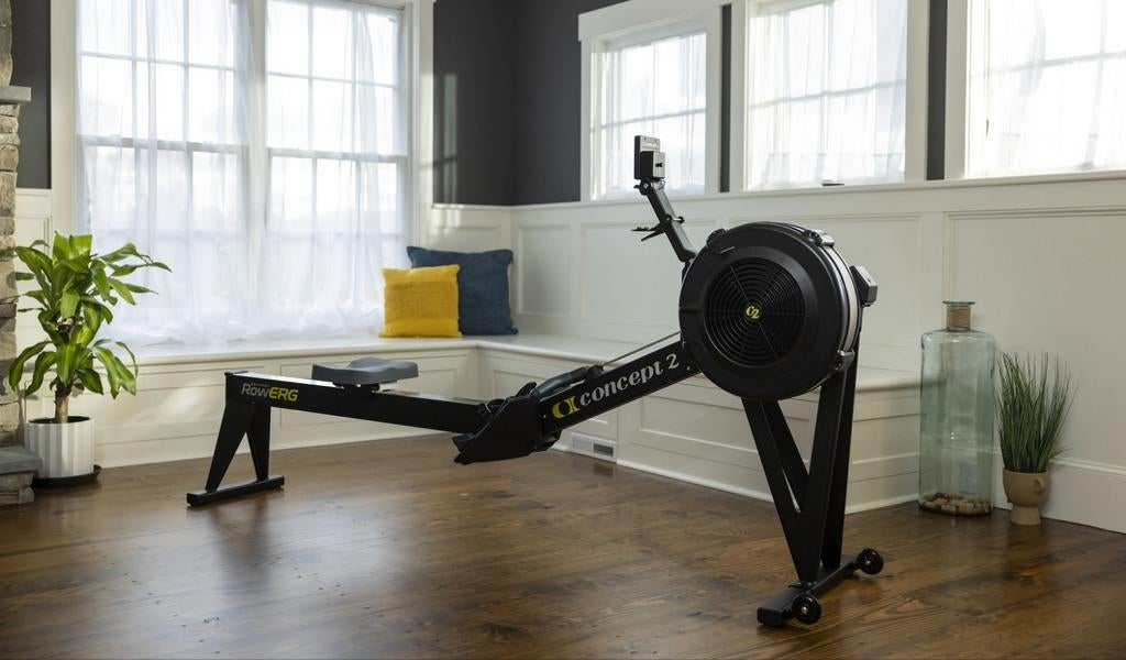 Concept2 RowErg roeimachine met hoge poten, Sport en Fitness, Fitnessapparatuur, Zo goed als nieuw, Roeitrainer, Ophalen