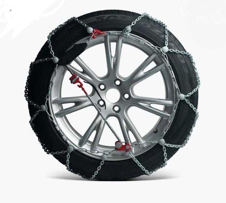 Te huur sneeuwketting Tesla model Y 19”, Auto diversen, Sneeuwkettingen, Zo goed als nieuw, Ophalen