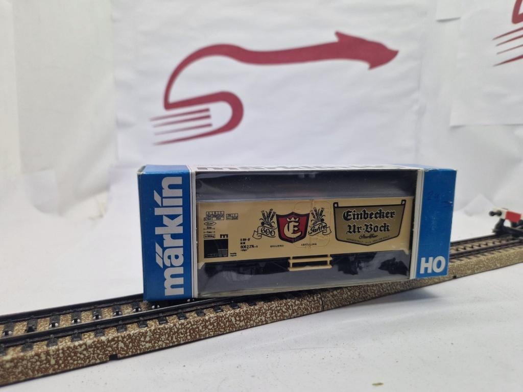 Märklin H0 4415 "Einbecker Ur-Bock" koelwagen. , Wisselstroom, Locomotief, Ophalen of Verzenden, Zo goed als nieuw