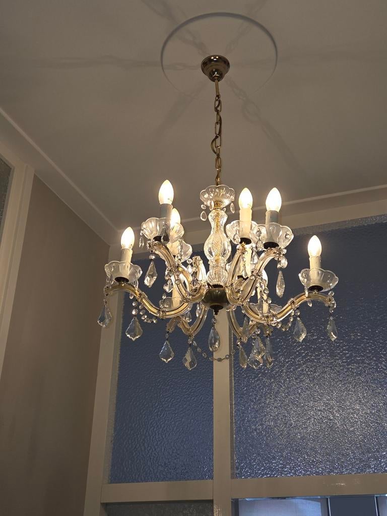 2 mooie Maria Theresa kroonluchters, Ophalen of Verzenden