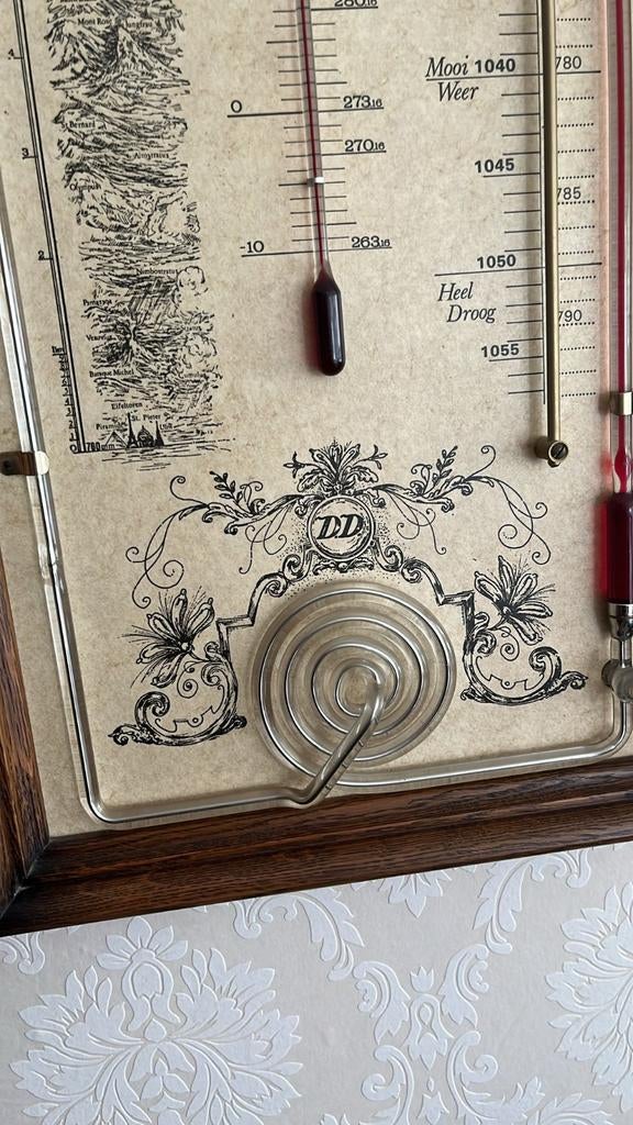 Kontra & Torricelli barometer, Audio, Tv en Foto, Weerstations en Barometers, Ophalen