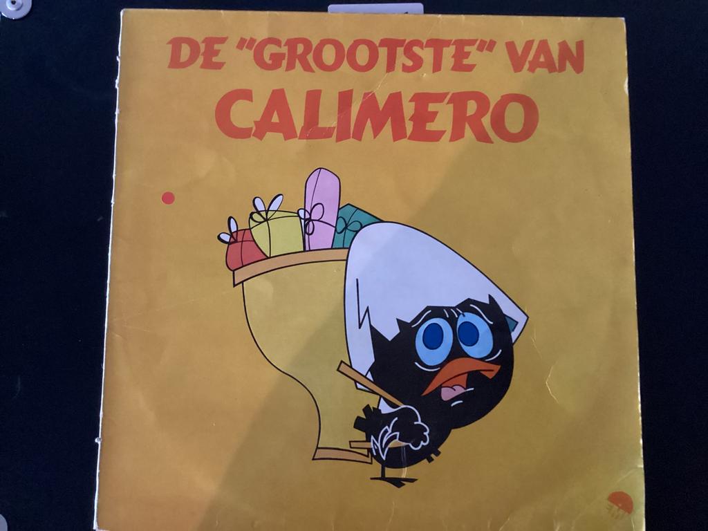 Calimero "de grootste ' LP Vintage vinyl, Cd's en Dvd's, Vinyl | Kinderen en Jeugd, Verzenden, Gebruikt, Muziek