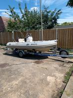 Rib rubberboot, Watersport en Boten, Rubberboten, Gebruikt, Benzine, Minder dan 70 pk, Overige materialen