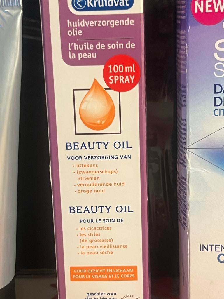 Kruidvat Huidverzorgingsproducten: Scrubmasker, Beauty Oil,, Verzenden, Nieuw, Bodylotion, Crème of Olie