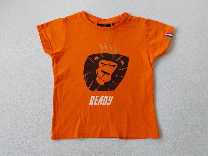 t-shirt oranje leeuw maat 98-104 koningsspelen Koningsdag WK, Kinderen en Baby's, Kinderkleding | Maat 104, Jongen of Meisje, Shirt of Longsleeve