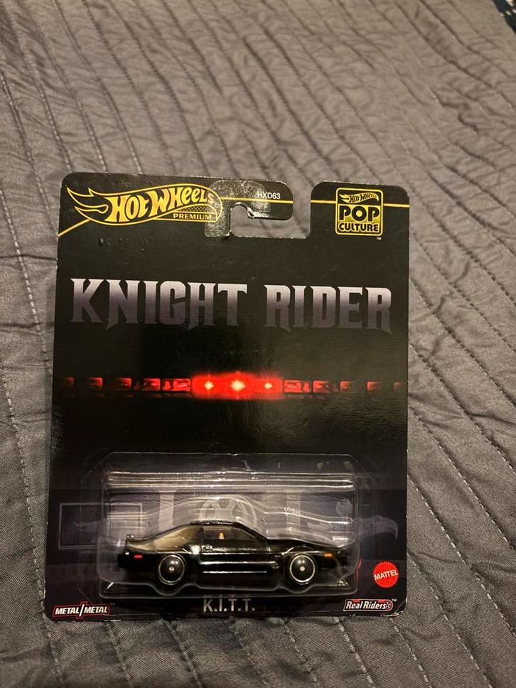 Hot Wheels Premium Knight Rider K.I.T.T. Pop Culture, Hobby en Vrije tijd, Modelauto's | 1:18, Nieuw, Auto, Hot Wheels, Ophalen of Verzenden