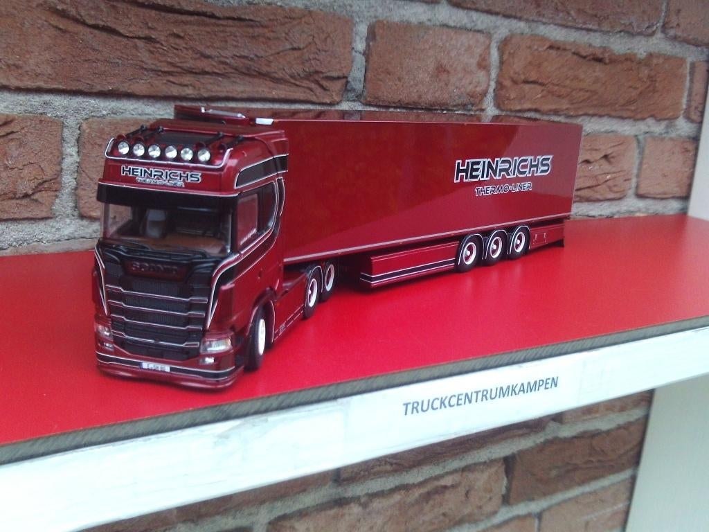 Tekno  Scania  Next  Gen  Sleepas  van  Heinrichs., Ophalen of Verzenden, Nieuw, Bus of Vrachtwagen, Tekno